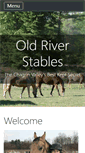 Mobile Screenshot of oldriverstables.com